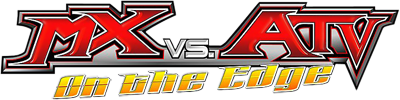 MX vs. ATV: On the Edge logo for PSP